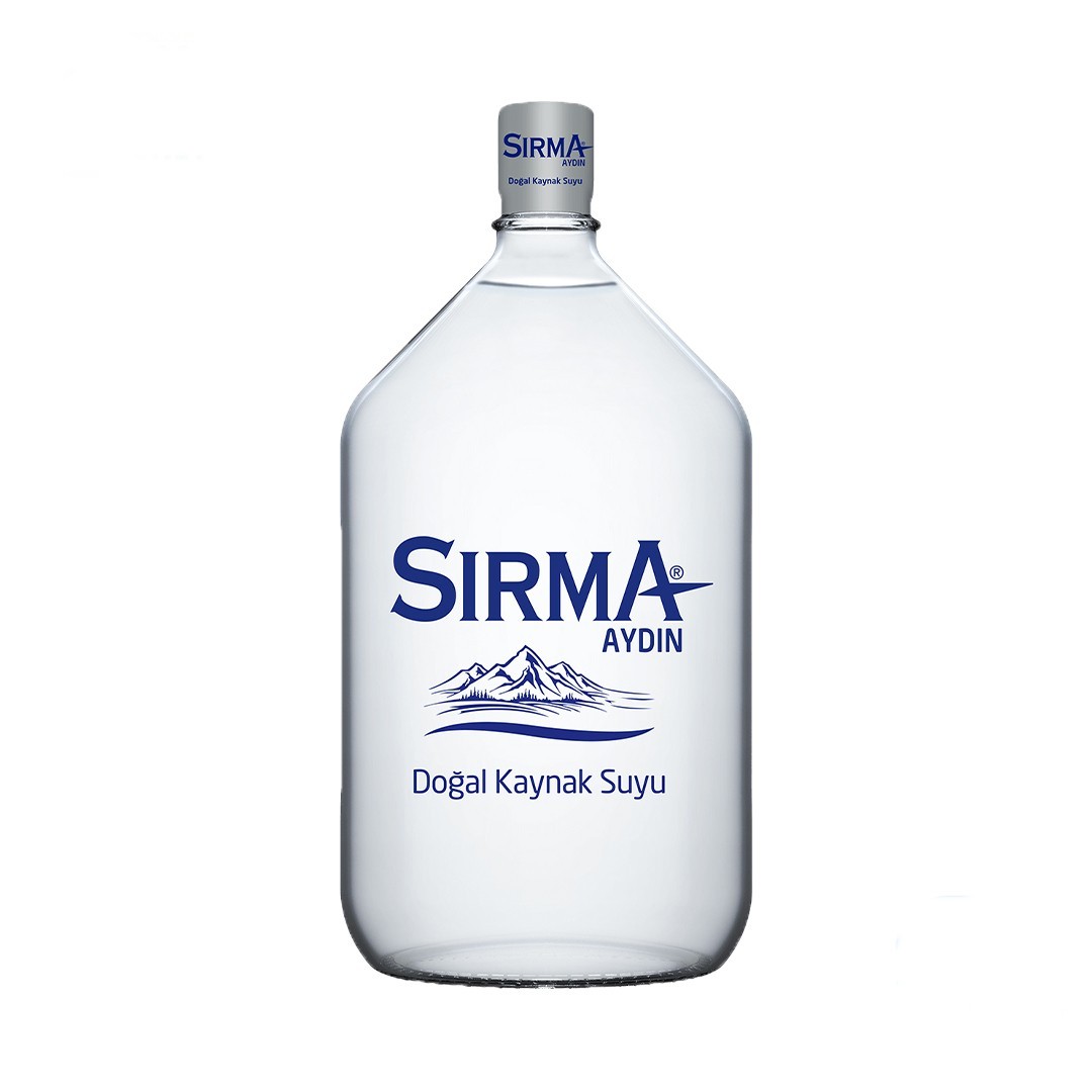 Sırma 15 Lt. Cam Damacana Su