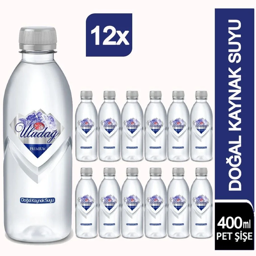 Uludağ Premium Şişe Su 12 x 400 ml.
