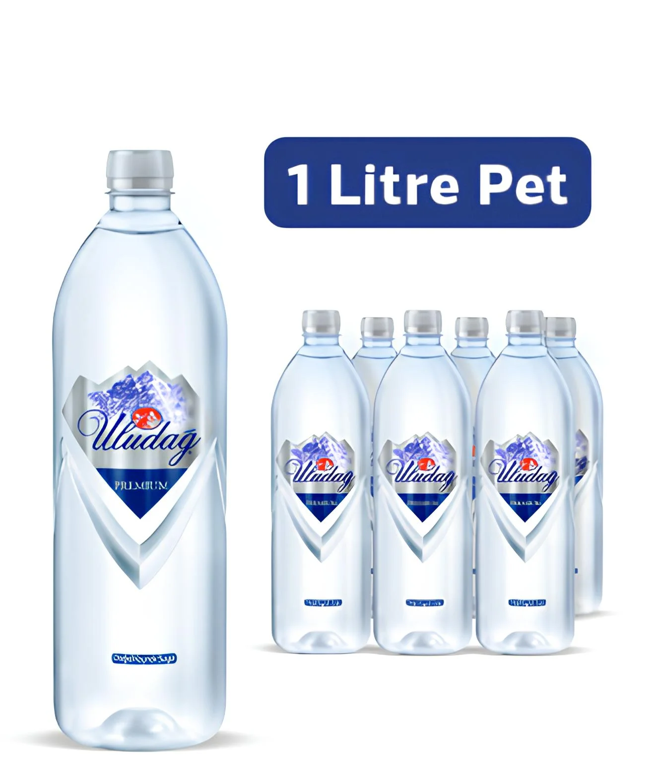 Uludağ Premium Şişe Su 6 x 1 Lt.